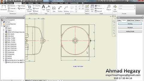 3D Modeling of a Pressure Vessel by using Autodesk Inventor, iLogic Abbott Part3