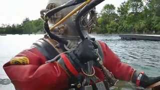 Woman Dives The Mark V Diving Helmet - 2013 Nedeg Memorial Day Rally