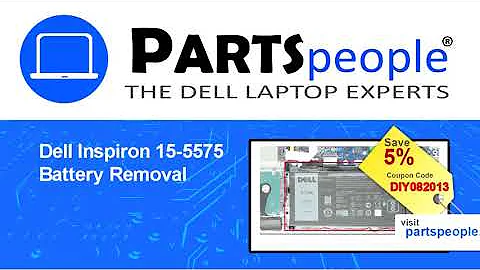 Dell Inspiron 15-5575 (P75F002) Battery How-To Video Tutorial