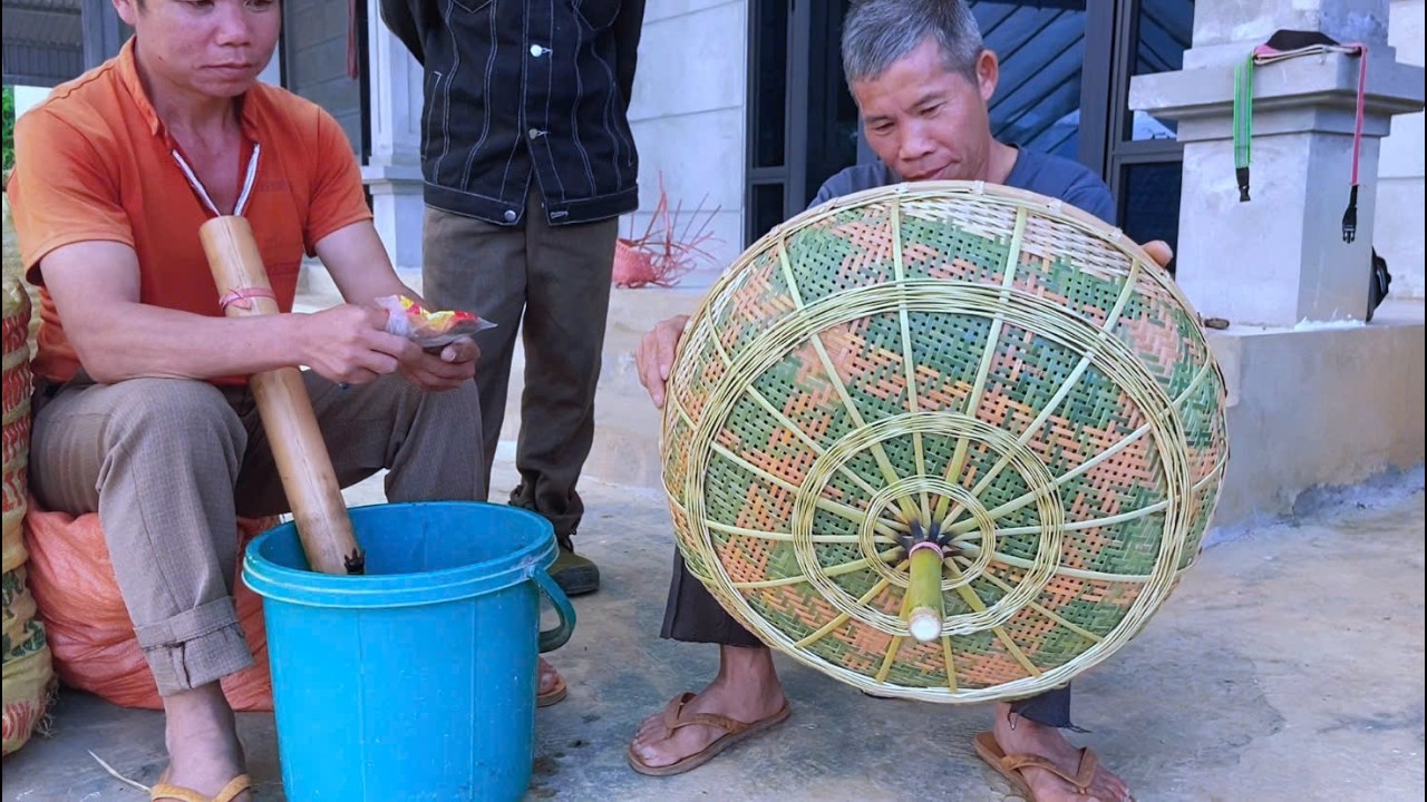 えっ、これが竹ざる!? 驚きの変身…食べ物を守るフードカバーに！