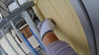 鉄柵塗装　ウレタン1液　ニッペ　八王子市