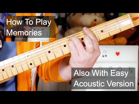 'memories'-maroon-5-guitar-&-bass-lesson-with-easy-acoustic-version