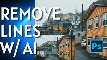 How to Remove Power Lines Using AI Tools in Photoshop