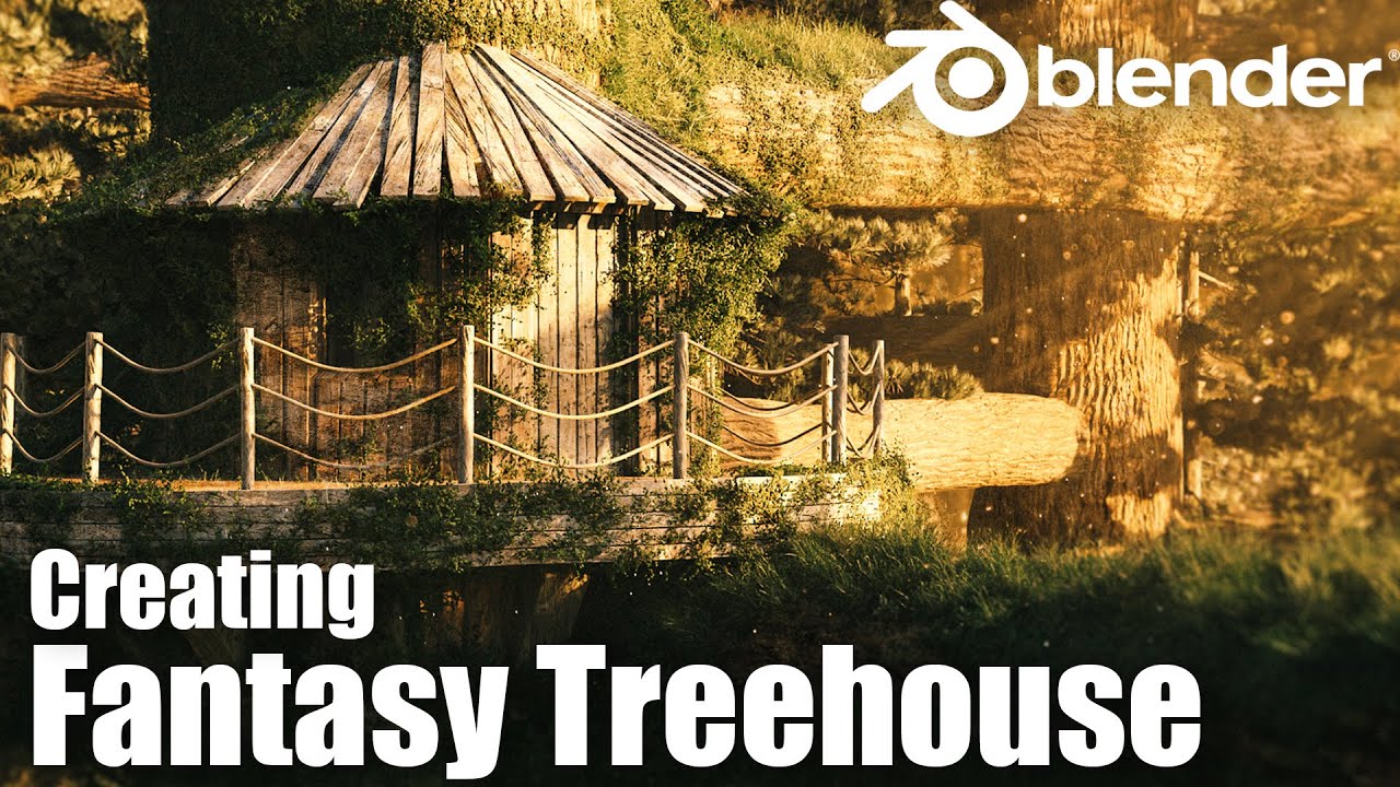 Creating a Fantasy Environment in Blender - YouTube