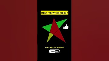 How Many Triangles Can You Find? 🔺🤔