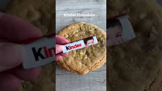 Kinder & Nutella Skillet Cookie