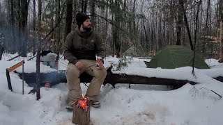 Winter Camping With the Basics