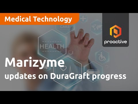 Marizyme Inc CEO releases corporate update including details of key progress on DuraGraft