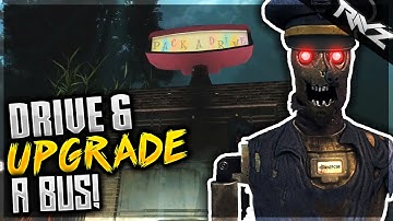 Drive & Upgrade A Bus In Zombies! Pack-A-Drive Mod Showcase By Ardivee (Black Ops 3 Custom Zombies)
