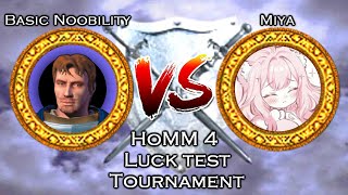 LuckTest with subscribers: me vs Miya best of 3 / Heroes of Might and Magic 4 WoW