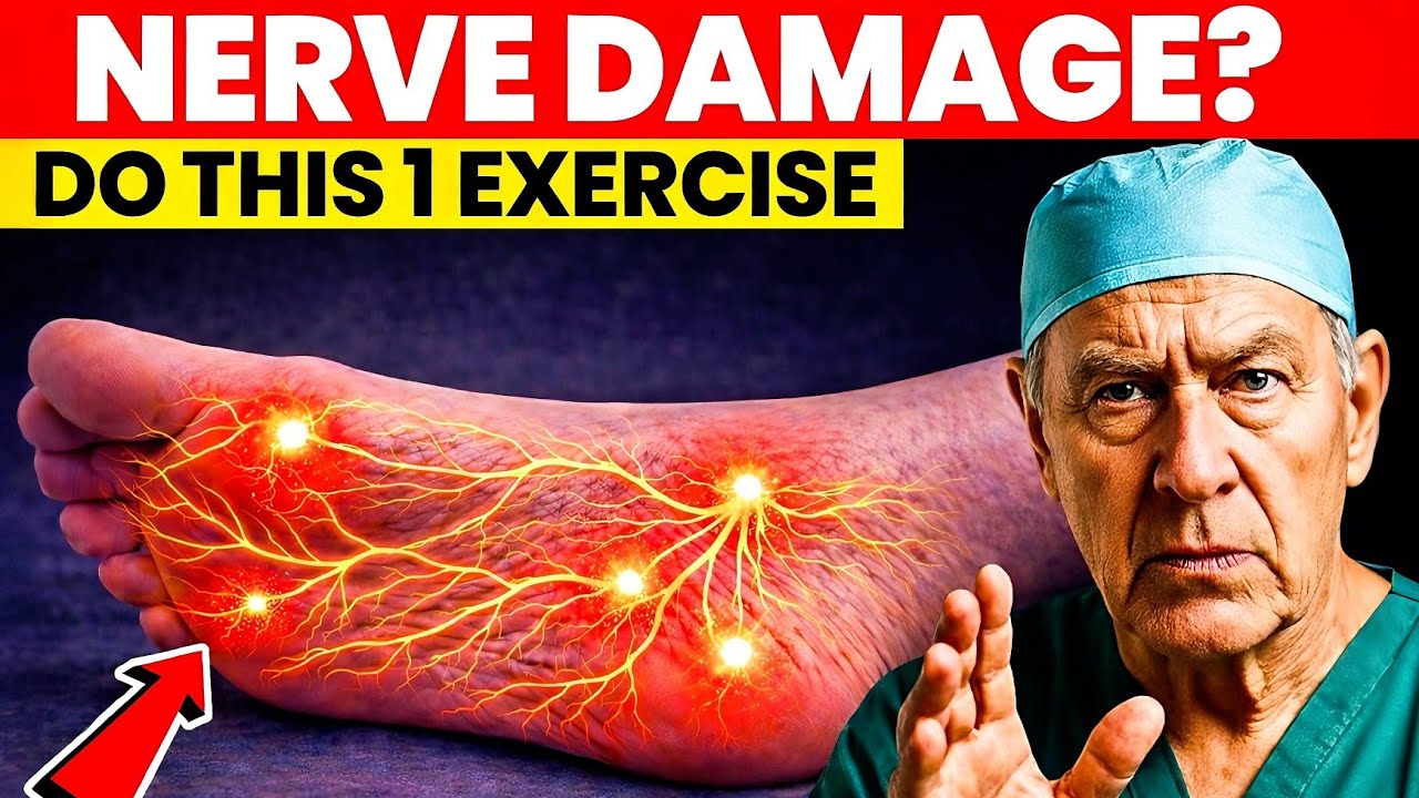Nerve Pain in Feet After 60 | Foot Neuropathy | How to Reduce Numbness