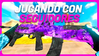ASÍ FUE JUGAR WARZONE con MIS SUSCRIPTORES ✨❤️