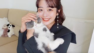 大切な家族が増えました。一生幸せにします。♡🐈