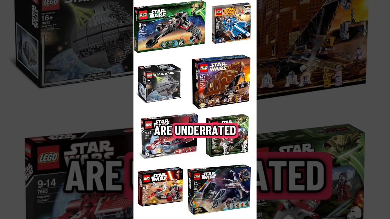 10 недооценённых наборов LEGO Star Wars