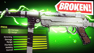 this MP40 is *BROKEN* in WARZONE! 😯 (Best MP40 Class Setup)