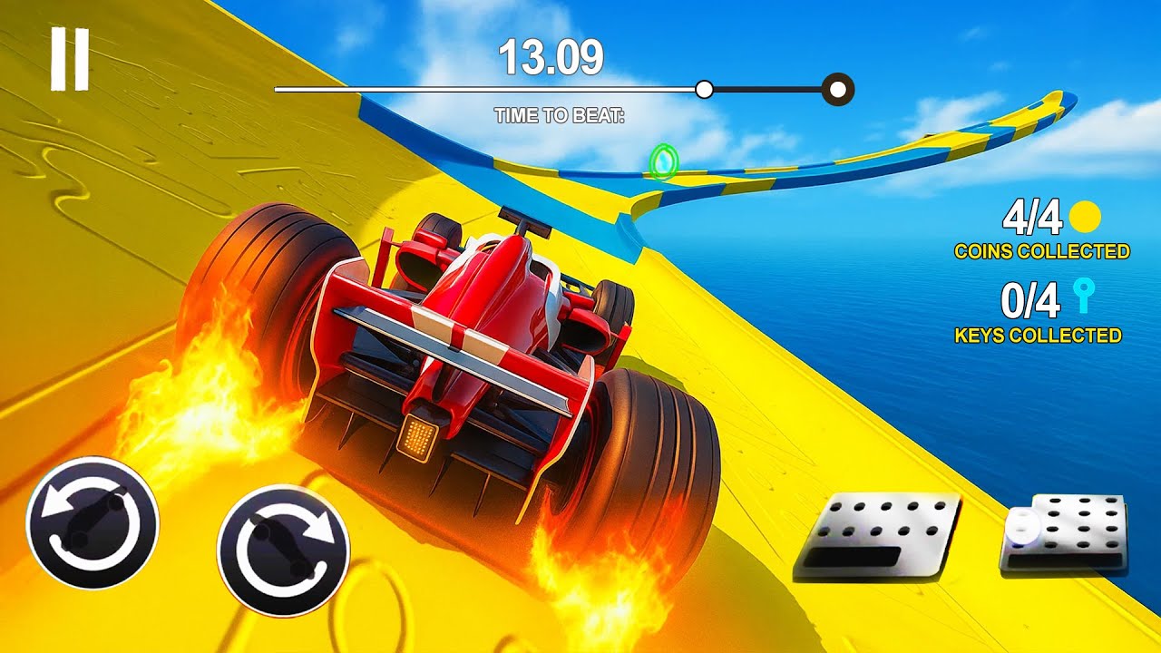 Fastest Ramp Ever 🚗💥💨 Sky Spiral impossible Ramp Challenge - Android ...