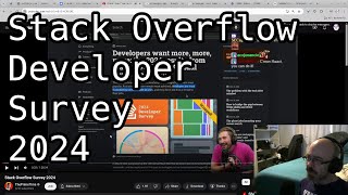 Reacting to Stack Overflow Software Developer Survey 2024