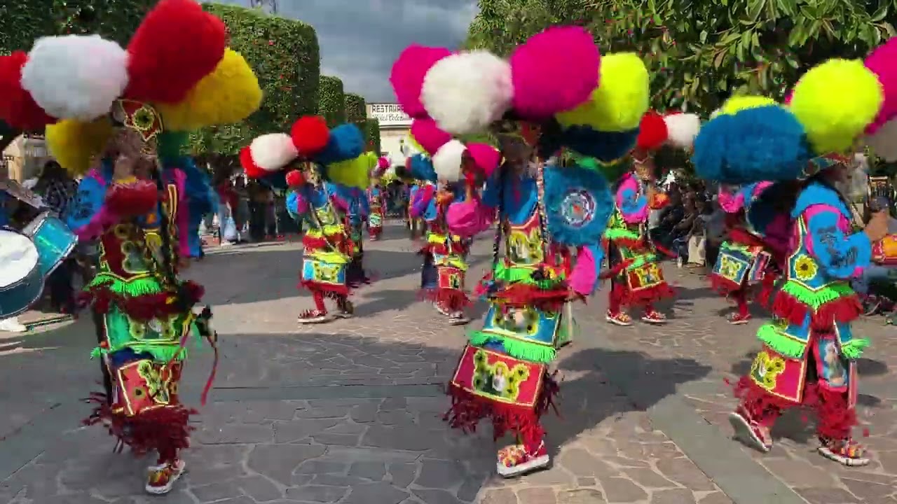 Tadeos en el jardín principal de Lagos de Moreno Jalisco fiestas del calvario 2023