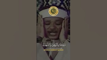 سورة الزمر الآية 69 تلاوة الشيخ عبد الباسط
