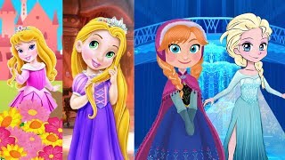 The More We Get Together | Nursery Rhyme with Disney Princesses | Princess Elsa Anna Rapunzel Aurora