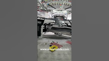 Boss, Check This Out! The YUANDA Open-Width Knitting Machine Is a Monster!