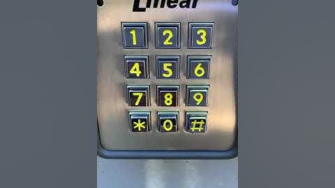Easy Linear Access AK11 Code Programing. How to Add and Erase 4 digit entry codes.