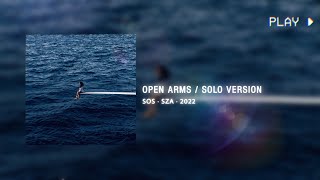 open arms (solo version) - sza // 432Hz conversion