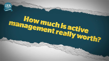 IFA.com - How Much is Active Fund Management Worth?