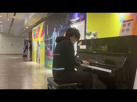 【Street piano】たしかなこと（小田和正 Kazumasa Oda）