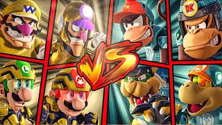 Mario Strikers Battle league - Team Waluigi vs Team Diddy Kong [ Request Battle ]