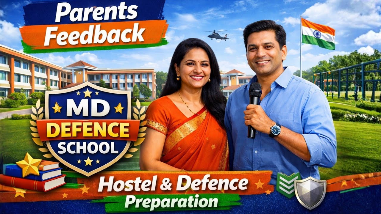 Parents Feedback for MD Defence School🇮🇳 | Hostel, Facilities & Sainik School Preparation 🏫⭐