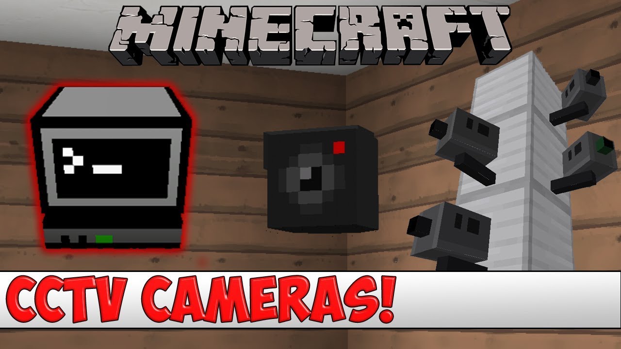 Minecraft Plugin Tutorial Cctv Cameras Youtube