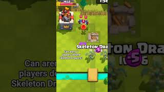 Can arena 1 players defend Skeleton Dragons #clashroyale #cover #pubgmobile #clash