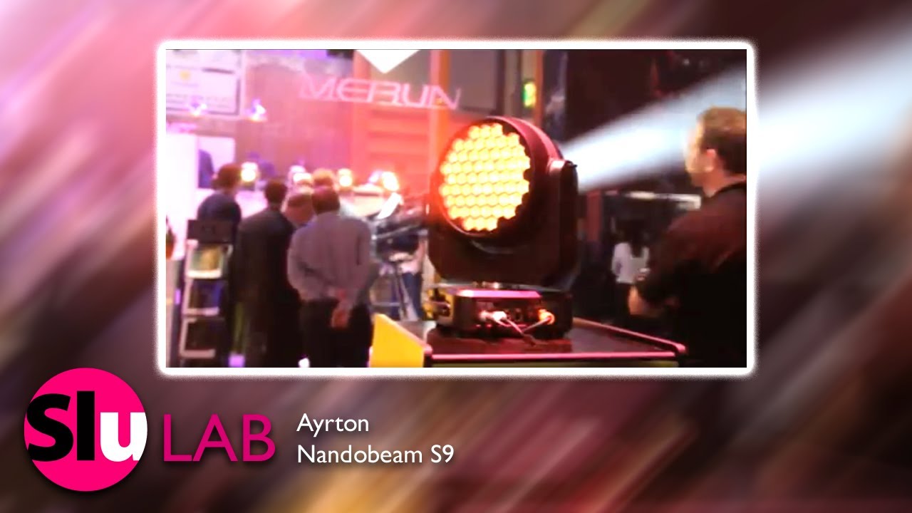 LAUNCH 2014 // Ayrton NandoBeam S9 and its optimized optics