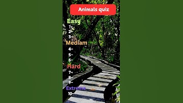 Animals Quiz 1                #shortsvideo #quiz#quizgames#quizchallenge