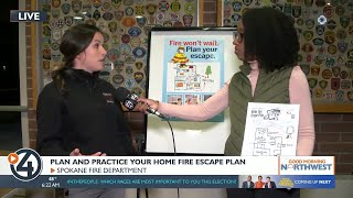 Fire won't wait. Plan your escape.