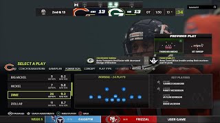 Madden NFL 22 vs packers
