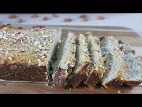 banana-almond-bread-recipe-|-banana-bread-with-almond-flour-|-banana-nut-bread-recipe