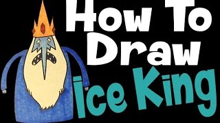 How To Draw Ice King from Adventure Time