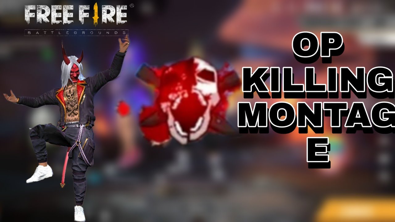 FREE FIRE NOOB PLAYER KILL MONTAGE😂 - YouTube