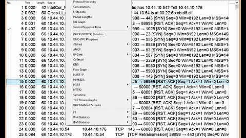 Using Wireshark to Analyze nmap