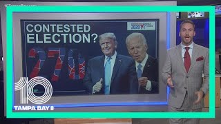 What happens if there's a contested presidential election?