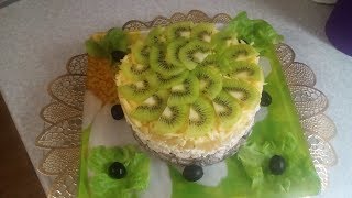 НОВОГОДНИЙ СТОЛ САЛАТ " ЗИМНЯЯ СКАЗКА" ОЧЕНЬ ВКУСНО. НОВОГОДНИЙ СТОЛ САЛАТ " ЗИМНЯЯ СКАЗКА" ОЧЕНЬ ВКУСНО.
