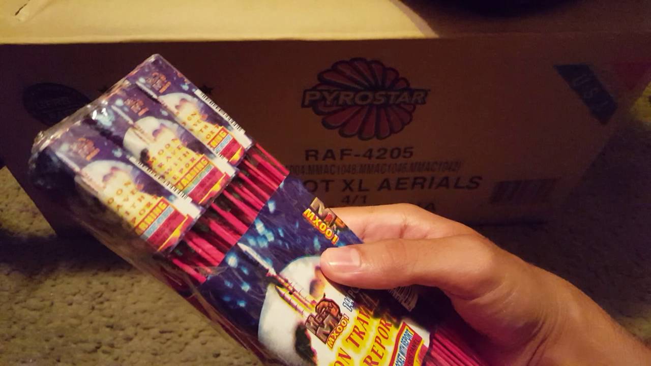 Red Apple fireworks haul - YouTube