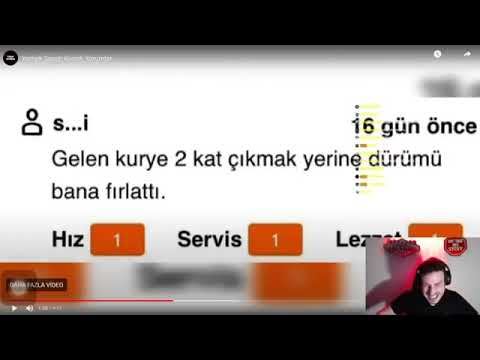 Ataberk doğan yemek sepeti yorumlarını izliyor