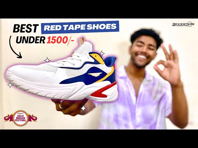 Top 5 Red Tape White Shoes/Sneakers Under ₹1500 🔥  Shoes Haul Review  2023