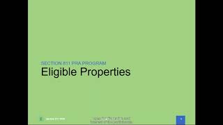 Section 811 PRA - Unit Identification