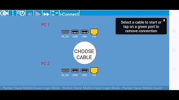Simple Peer to Peer network in Cisco Packet Tracer