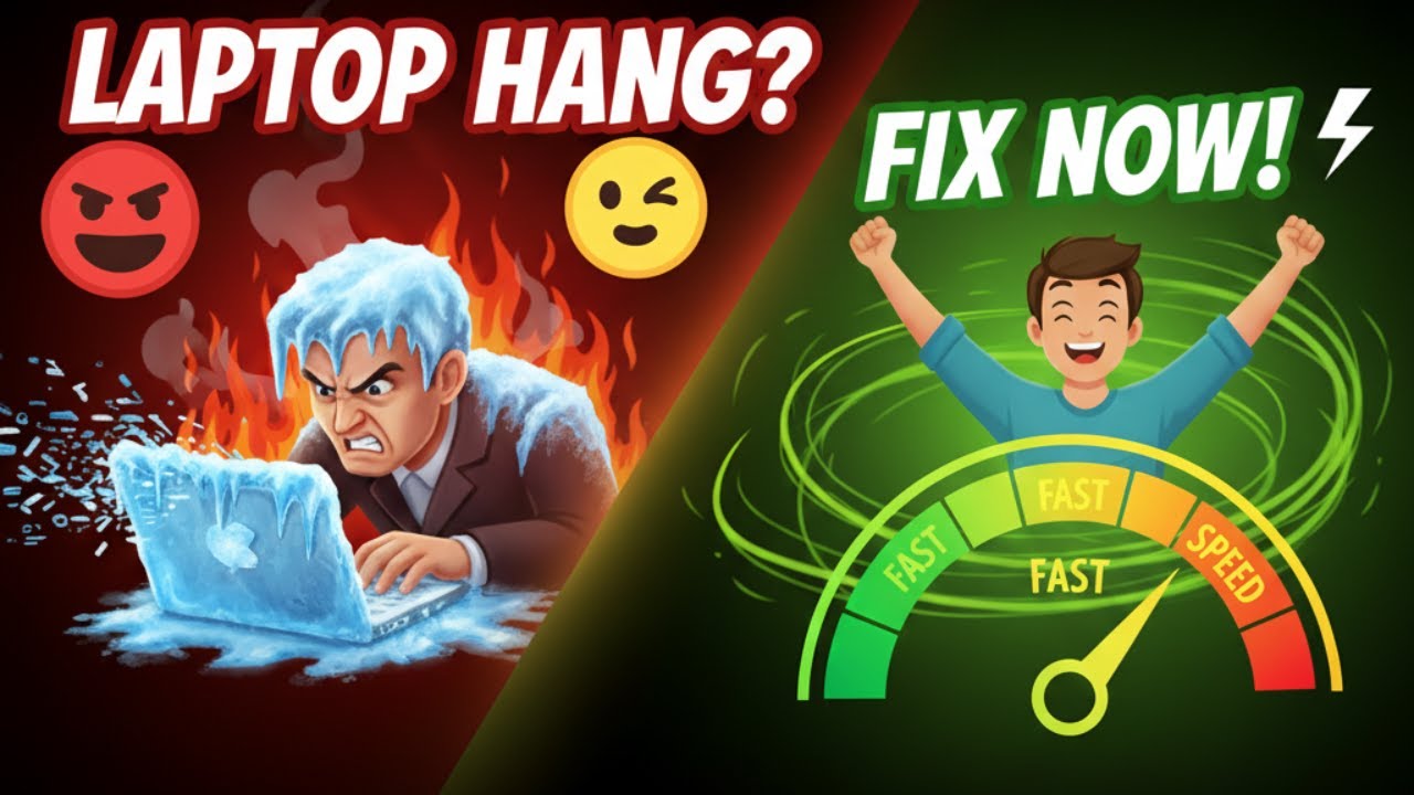 Laptop Hang Problem Fix | 100% Working | Speed Up Laptop