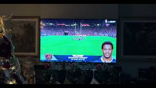SNF Week 17 Bears vs 49ers player intro
